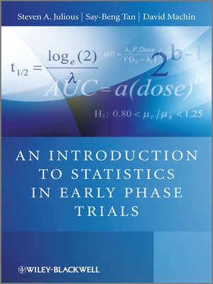 cover image of An Introduction to Statistics in Early Phase Trials